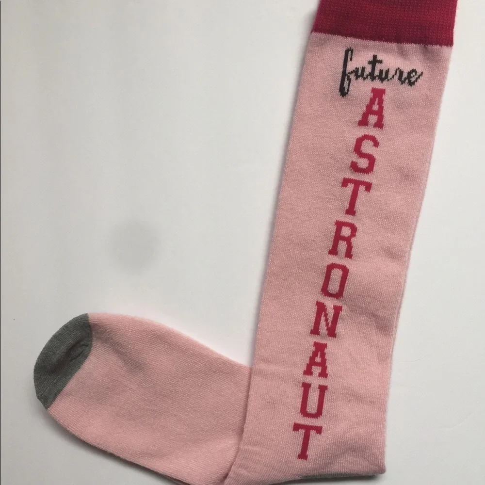 Women’s Knee Highs “Astronaut” L Sz 3-10 NEW
